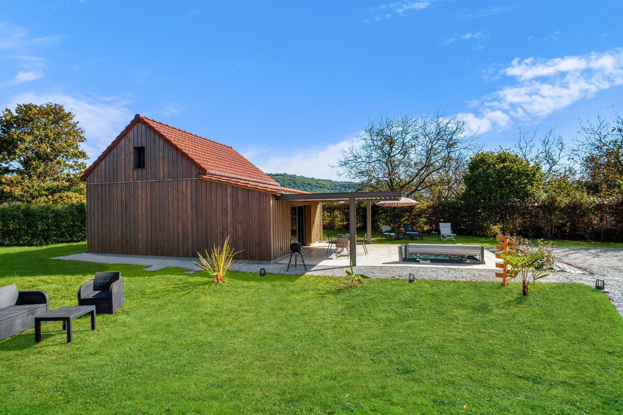 La Plaine Aux Etoiles - Maison Individuelle Avec Piscine Balneo Privative Et Jardin دوم المظهر الخارجي الصورة
