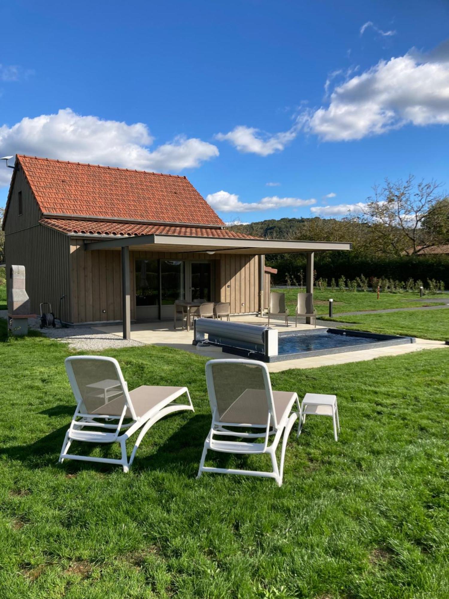 La Plaine Aux Etoiles - Maison Individuelle Avec Piscine Balneo Privative Et Jardin دوم المظهر الخارجي الصورة