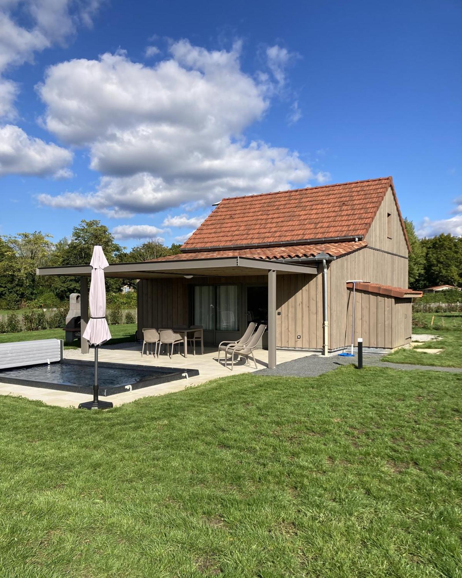 La Plaine Aux Etoiles - Maison Individuelle Avec Piscine Balneo Privative Et Jardin دوم المظهر الخارجي الصورة
